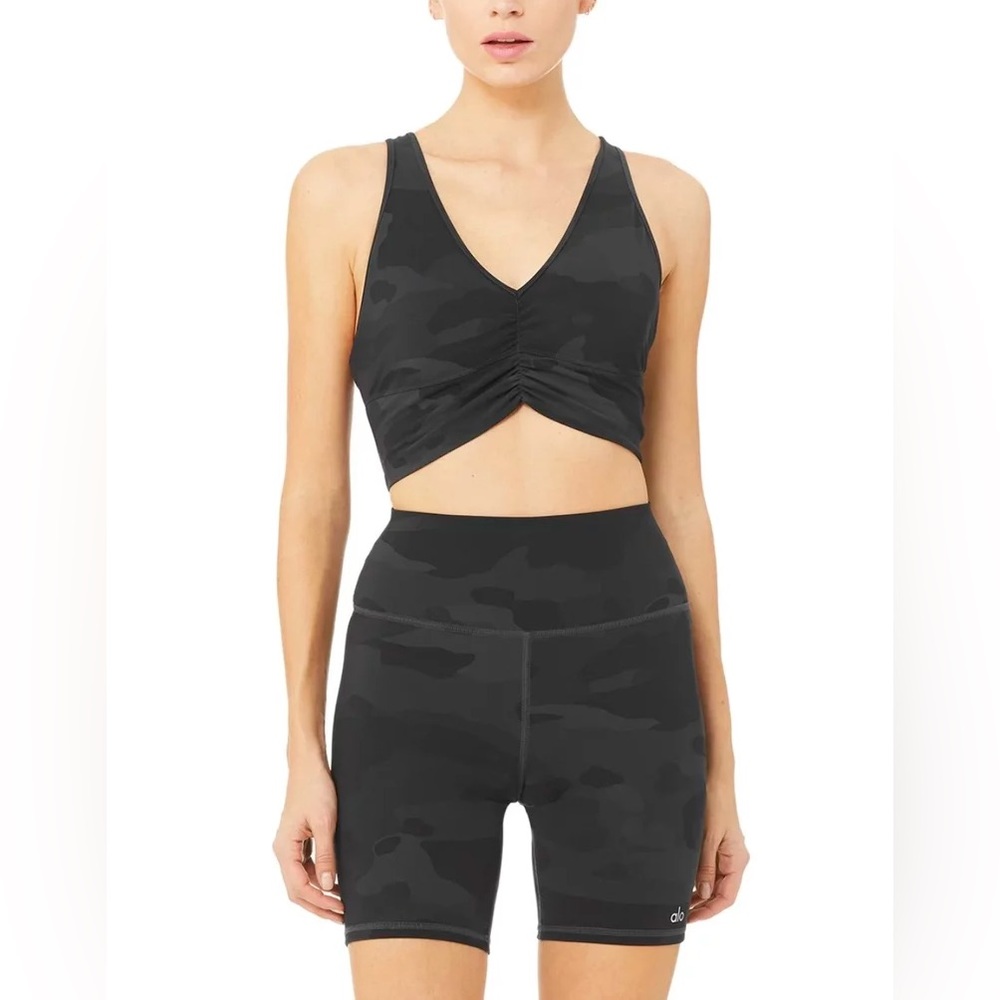 Alo Yoga Camo Set - black